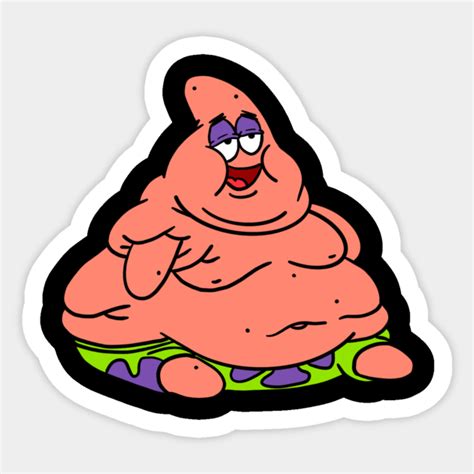 Fat Pat - Spongebob Squarepants - Sticker | TeePublic