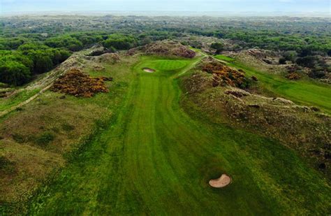 Drone view of Hillside Golf Club - Home of the 2019 British Masters - Worldwide Golf