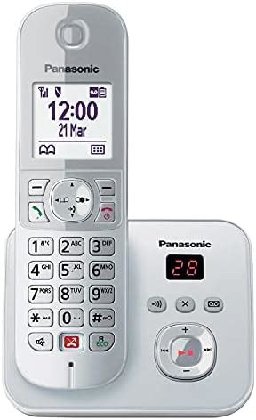 Panasonic KX TG6521GB Schnurlostelefon Mit Anrufbeantworter Schwarz