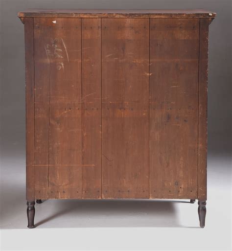 Very Rare and Important Pennsylvania Federal Polychromed Chest of