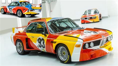 Kunst Am Automobil Calder BMW 3 0 CSL Originale Modelle Modelcarforum