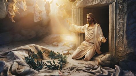 premium photo resurrection  jesus christ bible story  exit