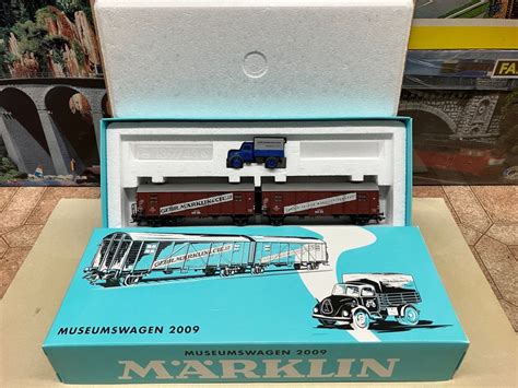 Märklin 48009 Leig Einheit der DB gedeckte Güterwagen H0 Kaufen auf