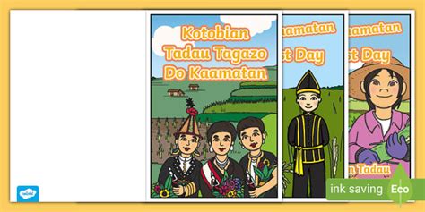 Tadau Kaamatan Festival Greeting Cards Teacher Made