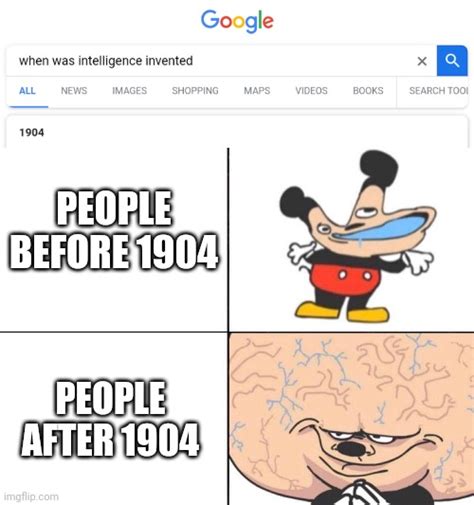 Image Tagged In Big Brain Mickey Imgflip