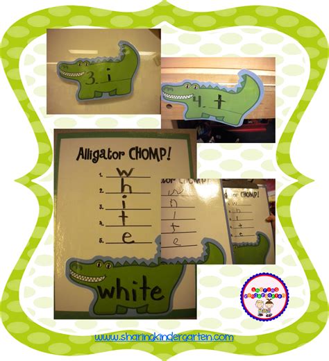 Classroom Freebies Too: Alligator CHOMP!