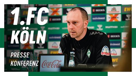 Pressekonferenz mit Ole Werner Clemens Fritz vor Köln 1 FC Köln