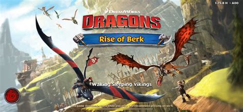 Rise of Berk Anniversary Title Screen by dragonkingeevee on DeviantArt