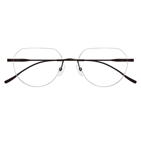 Prescription Eyeglasses Titanium Glasses Rimless Rx Lenses Women Men – eyekeeper.com