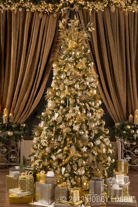 Make Your Christmas Tree Sparkle Bright With Gold And Silver