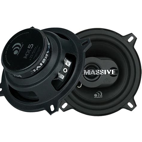 Massive Audio Massive Mx Series 5 25 Inch 40 Watt Rms 2 Way Coaxial