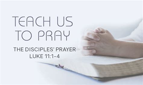 Teach Us To Pray - Rowandale Baptist Church