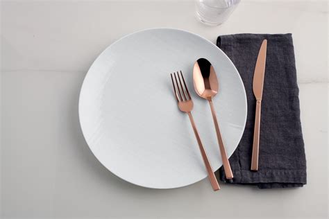 Sambonet Cutlery Set Rock Copper Piece Buy Now At Cookinglife