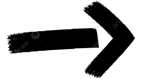 Simple Arrow Clipart Hd Png Arrow Shape Black Simple Paint Arrow