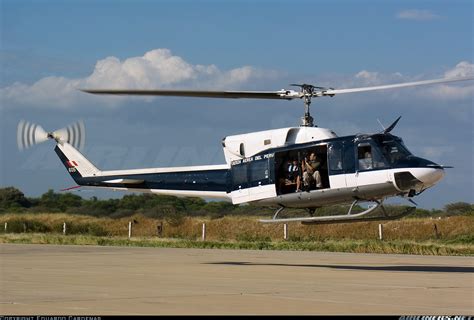 Bell 212 Twin Two Twelve Peru Air Force Aviation Photo 1357813