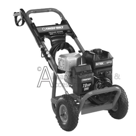 TROY-BILT 3000 PSI HIGH PRESSURE WASHER
