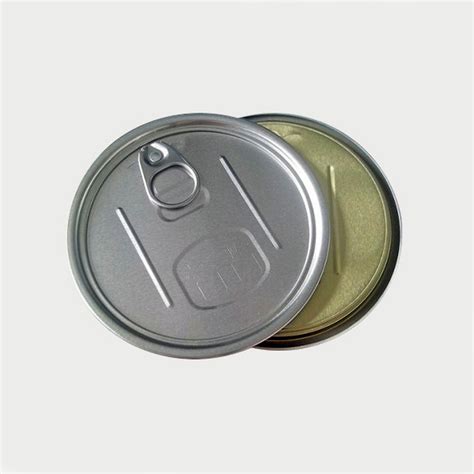 401 99mm Aluminum Full Open Easy Open Lid For Food Can Packing Eoe