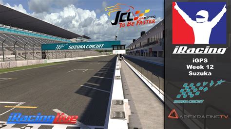 Iracing Grand Prix Series Suzuka Youtube