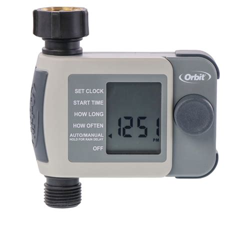 Orbit Sprinkler Timer Programmable Zone Green