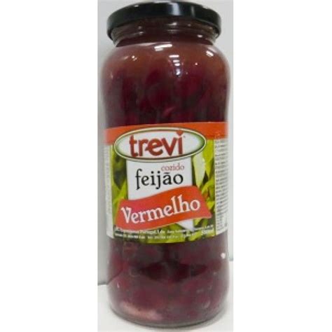 Feijao Trevi Vermelho Frasco Grs Vanibru