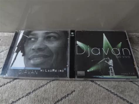 Cd Djavan Milagreiro E Ao Vivo Cd Duplo Mercadolivre