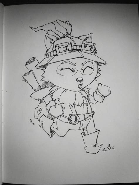 League Of Legends Teemo Drawing