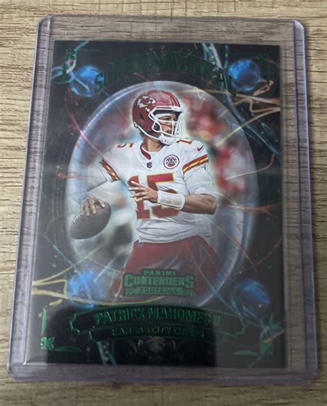 2022 Panini Contenders Supernatural SN PMA Patrick Mahomes II EBay