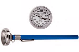 Bimetallic Thermometer GT 200 Tel Tru Manufacturing Analog Dial