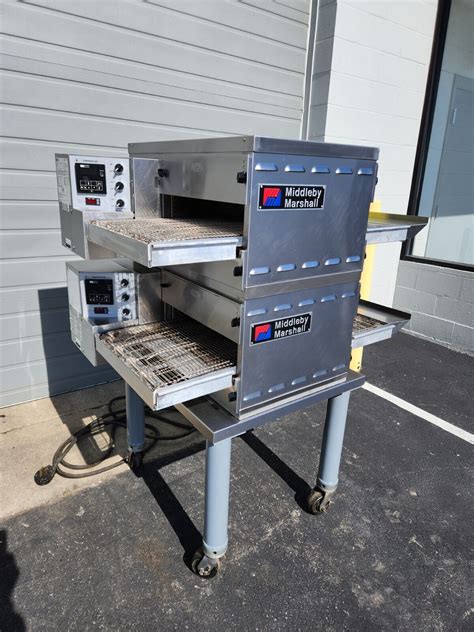 Middleby Marshall Ps E Double Deck Conveyor Pizza Oven Belt Width