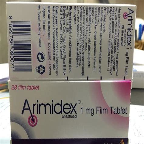 Anastrozole Arimidex Tablet Astrazeneca Tablets At Rs Box In