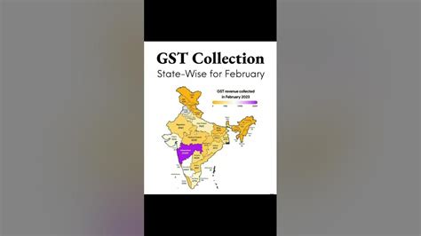 Gst Collection State Wise Gst Revenue State Wise Gst State Govt