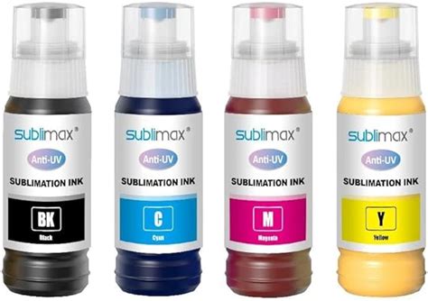 Amazon Sublimax Sublimation Ink Refill For Epson EcoTank Supertank