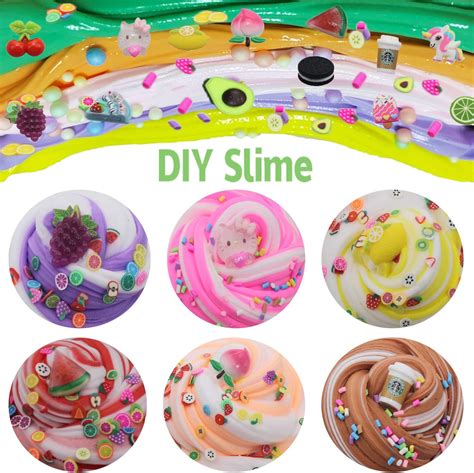 Kit De Slime De Mantequilla Colorida Paquete De Recuerdos De Fiesta