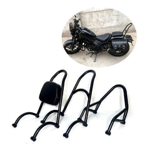 Passenger Backrest Sissy Bar For Honda Rebel Cm Cmx 300 500 Cmx500