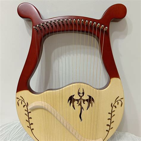 Harp Instrument, 19-string Harp, Natural Log Harp, Lira Instrument ...