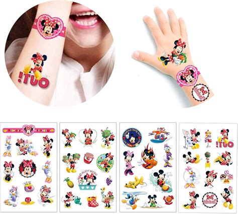 Tatouage Temporaire Tatoo Enfant Minnie Mickey Tatouage Eph M Re