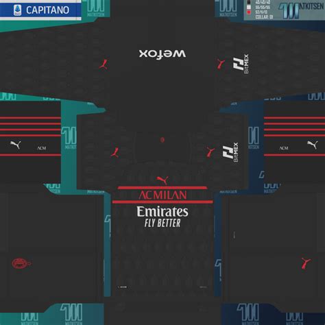 [REQUESTED] AC Milan 21-22 kits. WEFOX sponsor update. (all : r/WEPES_Kits