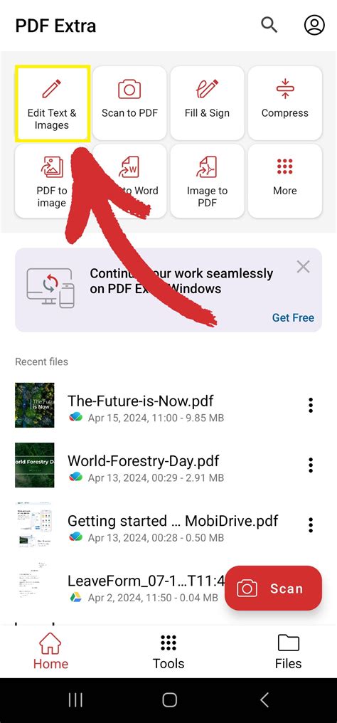 Como Girar Ou Excluir Uma Caixa De Texto De PDF No Android MobiSystems