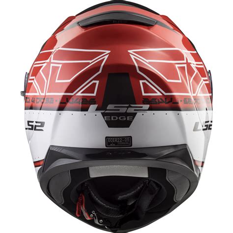 Ls Ff Stream Evo Kub Red Black Motorcycle Full Face Helmet Vented