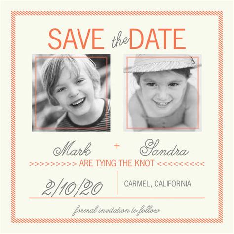 Sweethearts Save The Date Cards