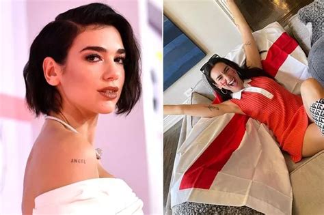 Dua Lipas Sexiest Snaps As She Turns 26 Sheer Lingerie Stockings