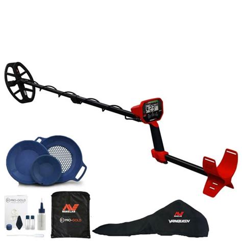 Buy Minelab Vanquish 340 Metal Detector W Pan Kit And Carry Bag Mydeal