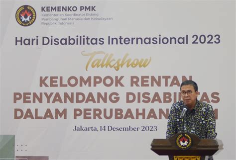 Peringati Hari Disabilitas Internasional Kemenko Pmk Gelar Acara