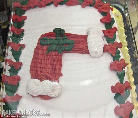 The Funniest Christmas Cake Fails Of All Time Revealed Daily Mail Online