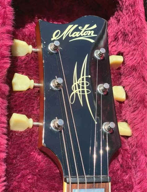 Maton Guitars Maton Mastersound Ms524 Deluxe Gold Sparkle 6840387