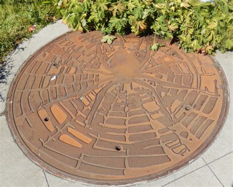 Walking Seattle Neighborhoods: Manhole Cover Art