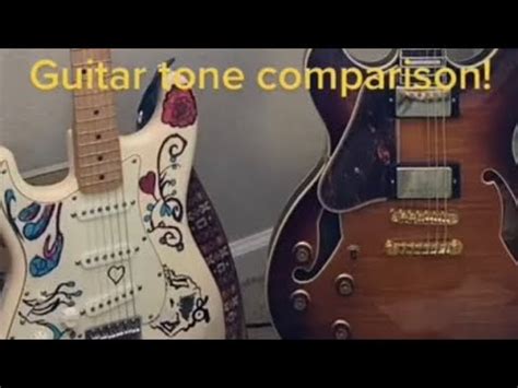 Ibanez AS93FML Vs Fender Stratocaster Tone Comparison YouTube