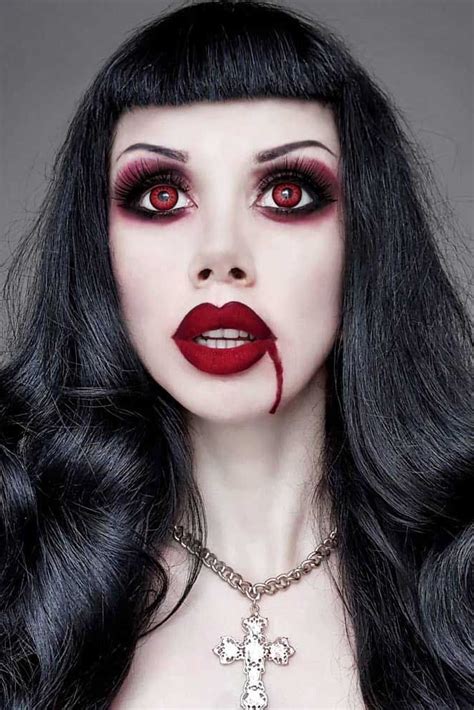 Id Es De Maquillage Vampire Pour Homme Et Pour Femme Halloween