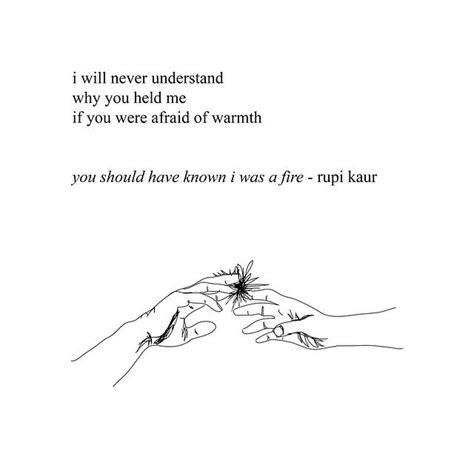 You Should Have Known I Was A Fire Rupi Kaur Rupi Kaur Quotes Trust Quotes Words