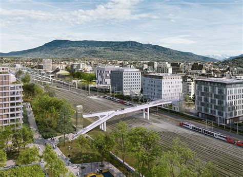 Annemasse Agglom Ration Voici La Super Passerelle Qui Reliera